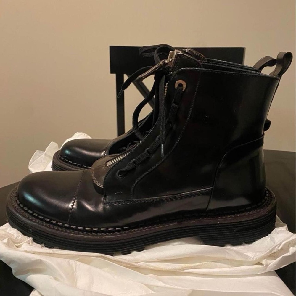 Fendi leather boots